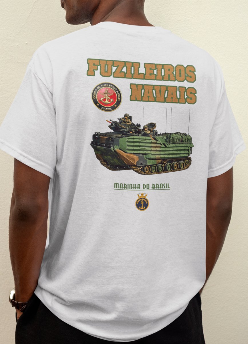 Nome do produto: CAMISETA FUZILEIROS NAVAIS CLANF