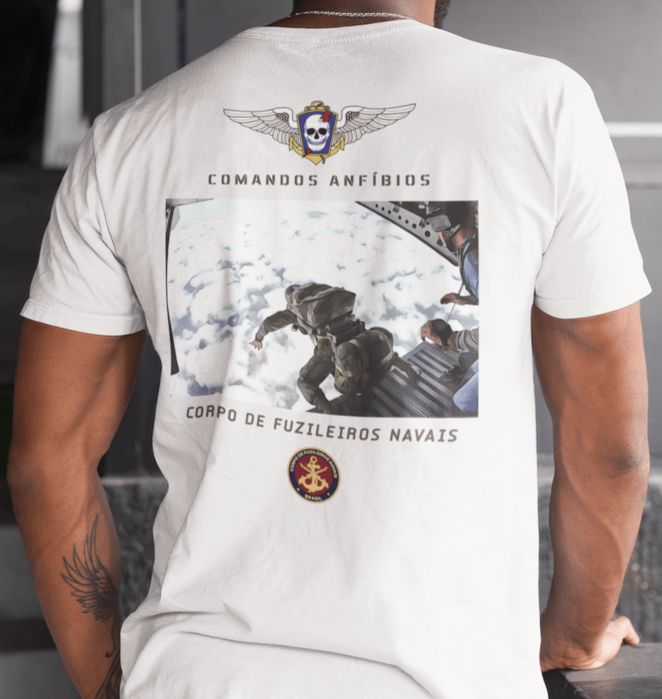 Nome do produto: CAMISETA COMANF SALTO LIVRE