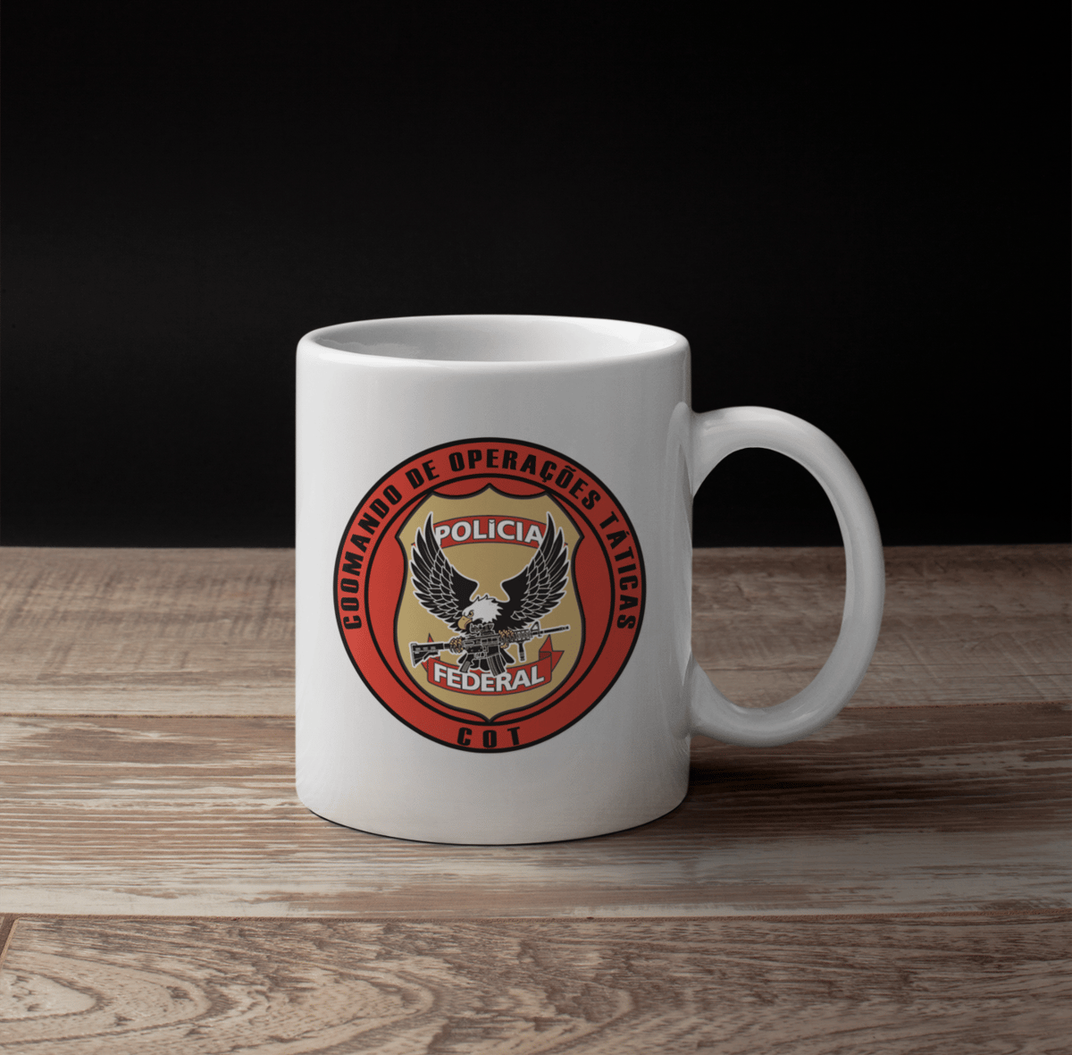 Nome do produto: Caneca Comando de Operações Táticas - COT