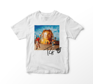 Camiseta Travis Scott - Astroworld Album Cover (branca)