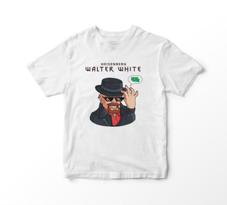 Nome do produto Camiseta Heisenberg Walter White
