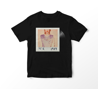 Camiseta Taylor Swift - 1989 Album Vinil