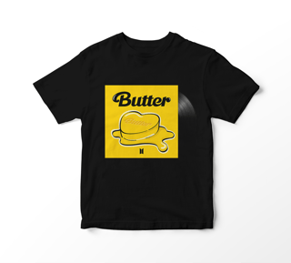 Nome do produto Camiseta BTS - Butter Album Vinil