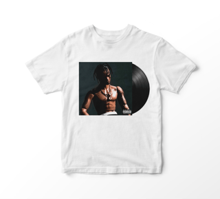 Nome do produto Camiseta Kendrick Lamar - DAMN. Album Vinil