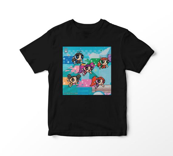 Camiseta New Jeans - Get Up Album Cover