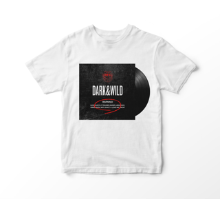 Nome do produto Camiseta BTS - DARK & WILD Album Vinil