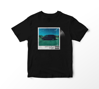 Nome do produto Camiseta Kendrick Lamar - good kid, m.A.A.d city Album Vinil