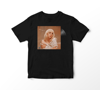 Nome do produto Camiseta Billie Eilish - Happier Than Ever Album Vinil