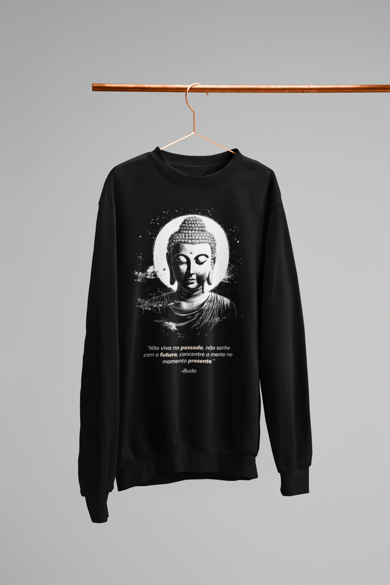 Nome do produto: Moletom Fechado Buda