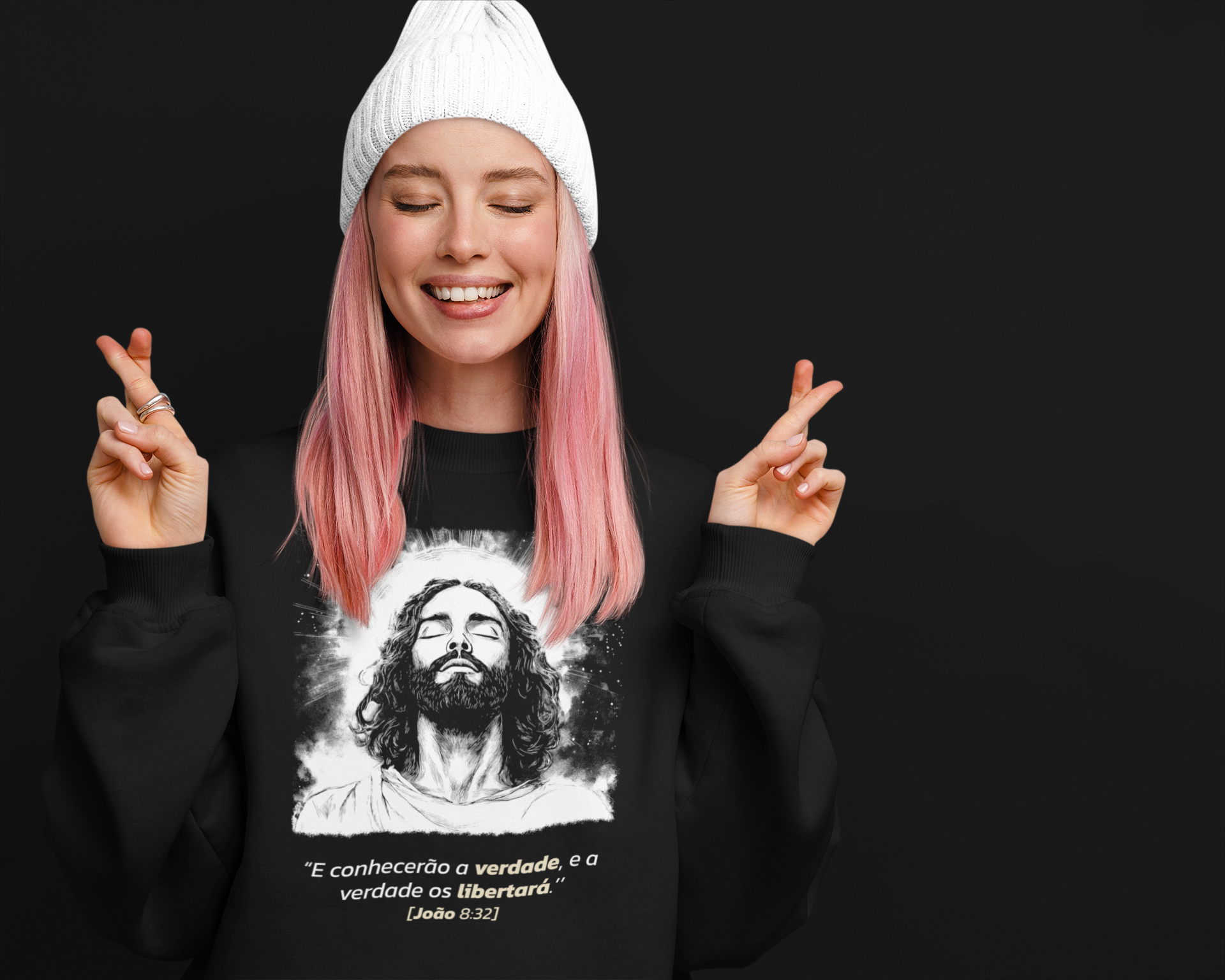 Moletom Fechado Jesus