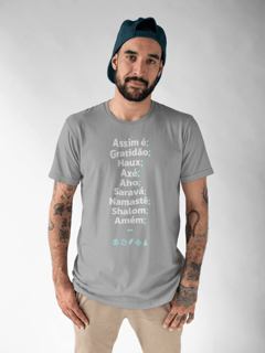 Nome do produto GRATIDÃO, HAUX, AXÉ, SARAVÁ, NAMASTÊ..