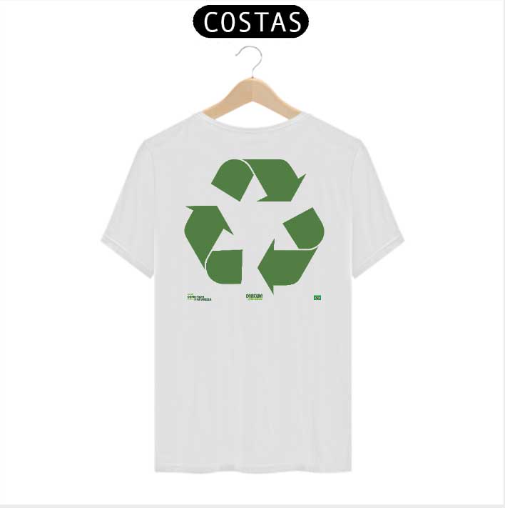 Nome do produto: Camiseta Meio Ambiente | Conexão Ambiental | Recicle | T-Shirt Prime