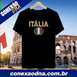 Camiseta Itália | Brasão II