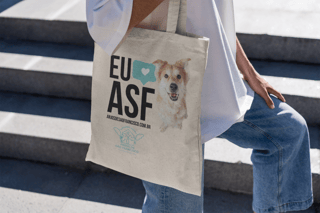 Nome do produto Ecobag Eu amo ASF