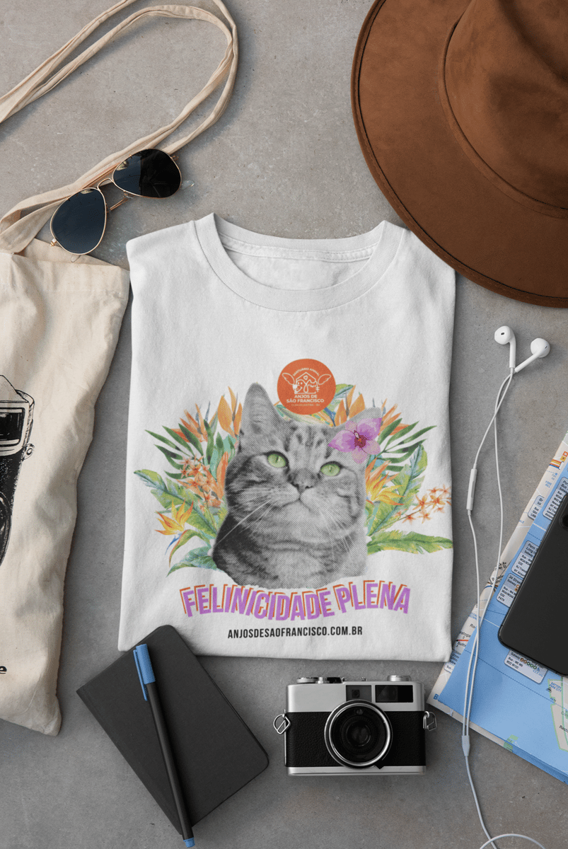 Nome do produto: Felinicidade Plena - Conforto com Propósito - Unissex