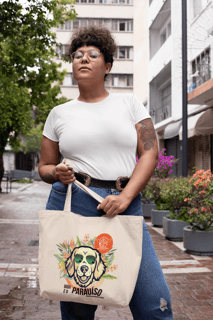 Nome do produto Ecobag Aqui é o Parauíso