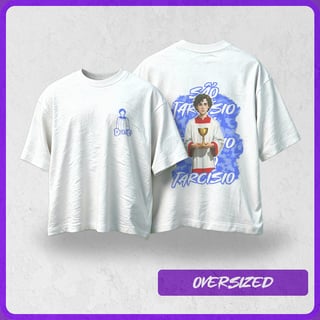 Nome do produto Oversized São Tarcísio | Urbano Sagrado - Azul