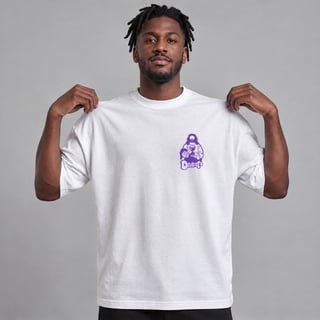 Nome do produto Oversized Jesus | Urbano Sagrado (Roxa)