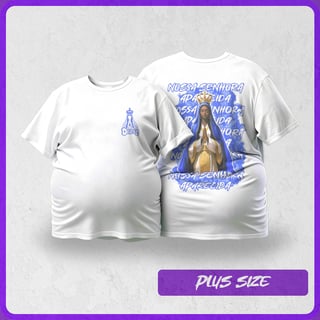 Nome do produto Plus Size Aparecida | Urbano Sagrado - Azul