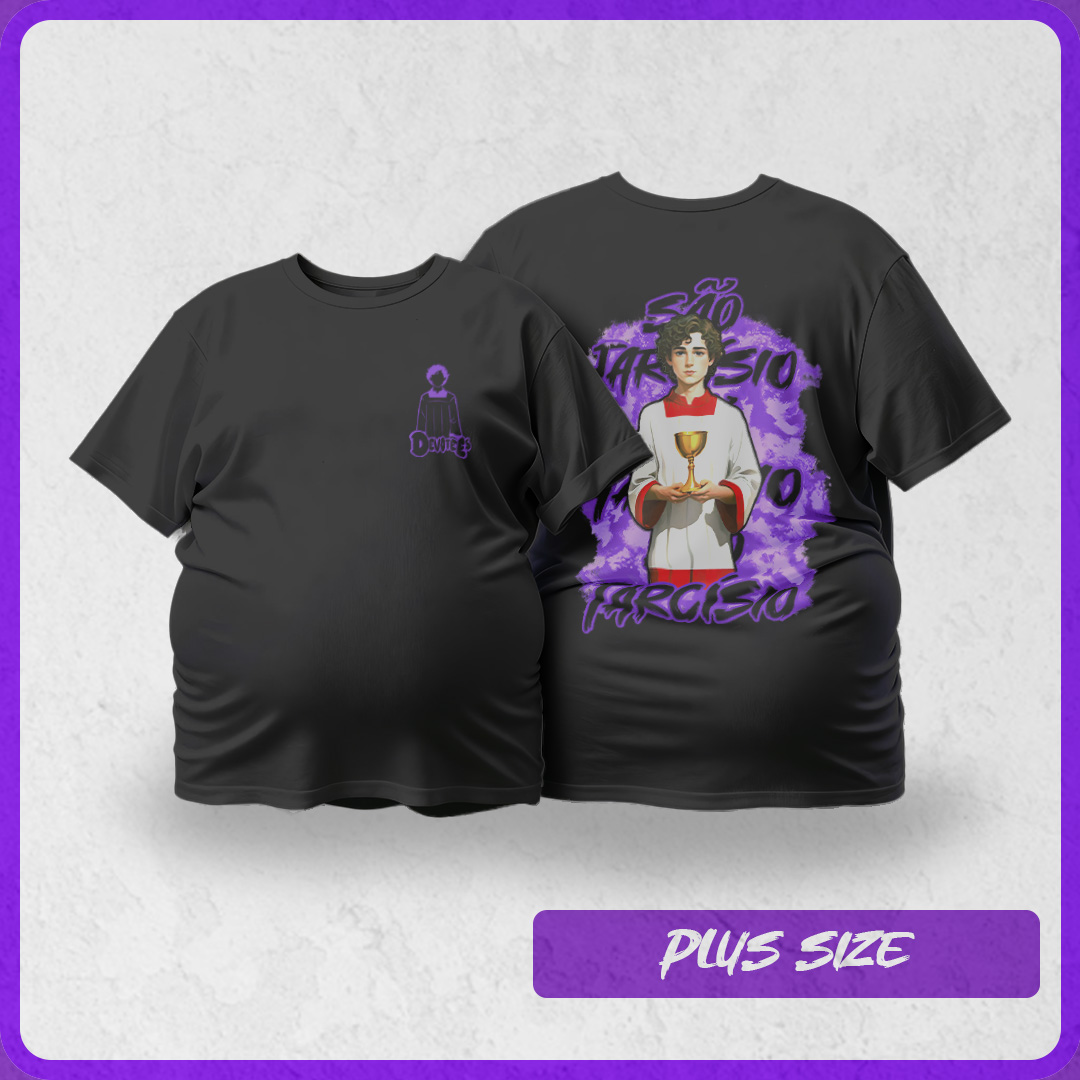 Nome do produto: Camiseta Plus Size  \