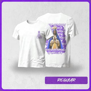 Nome do produto Aparecida | Urbano Sagrado - Roxo