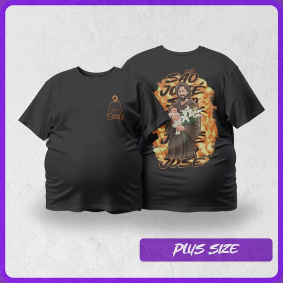 Plus Size São José | Urbano Sagrado - Laranja