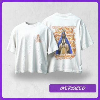 Nome do produto Oversized Aparecida | Urbano Sagrado - Laranja