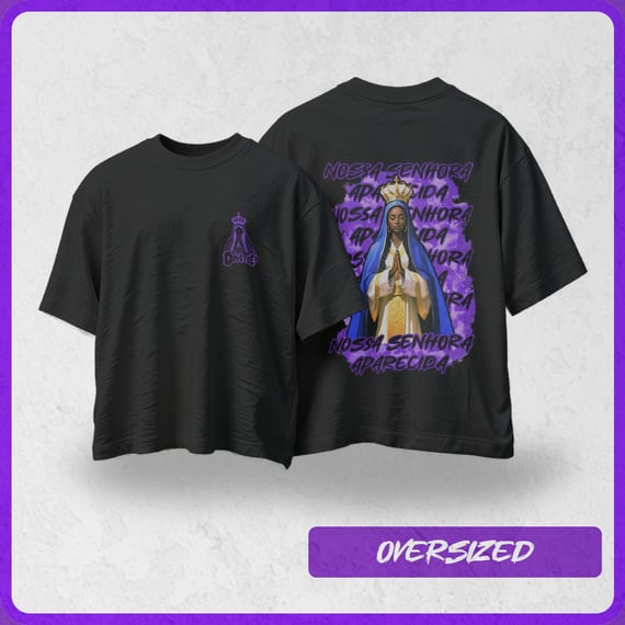 Oversized Aparecida | Urbano Sagrado - Roxo