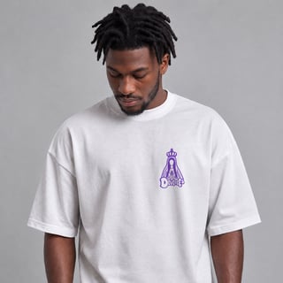 Nome do produto Oversized Nossa Senhora | Urbano Sagrado (Roxo)
