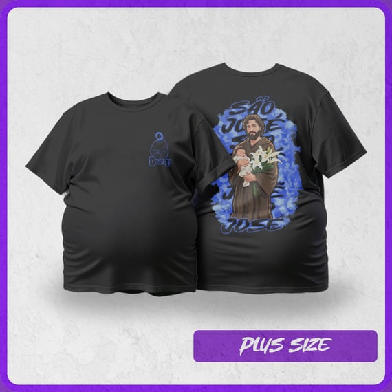 Plus Size São José | Urbano Sagrado - Azul