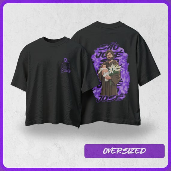 Oversized São José | Urbano Sagrado - Roxo