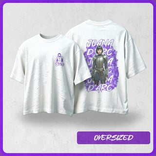 Nome do produto Oversized Joana D'arc | Urbano Sagrado - Roxo
