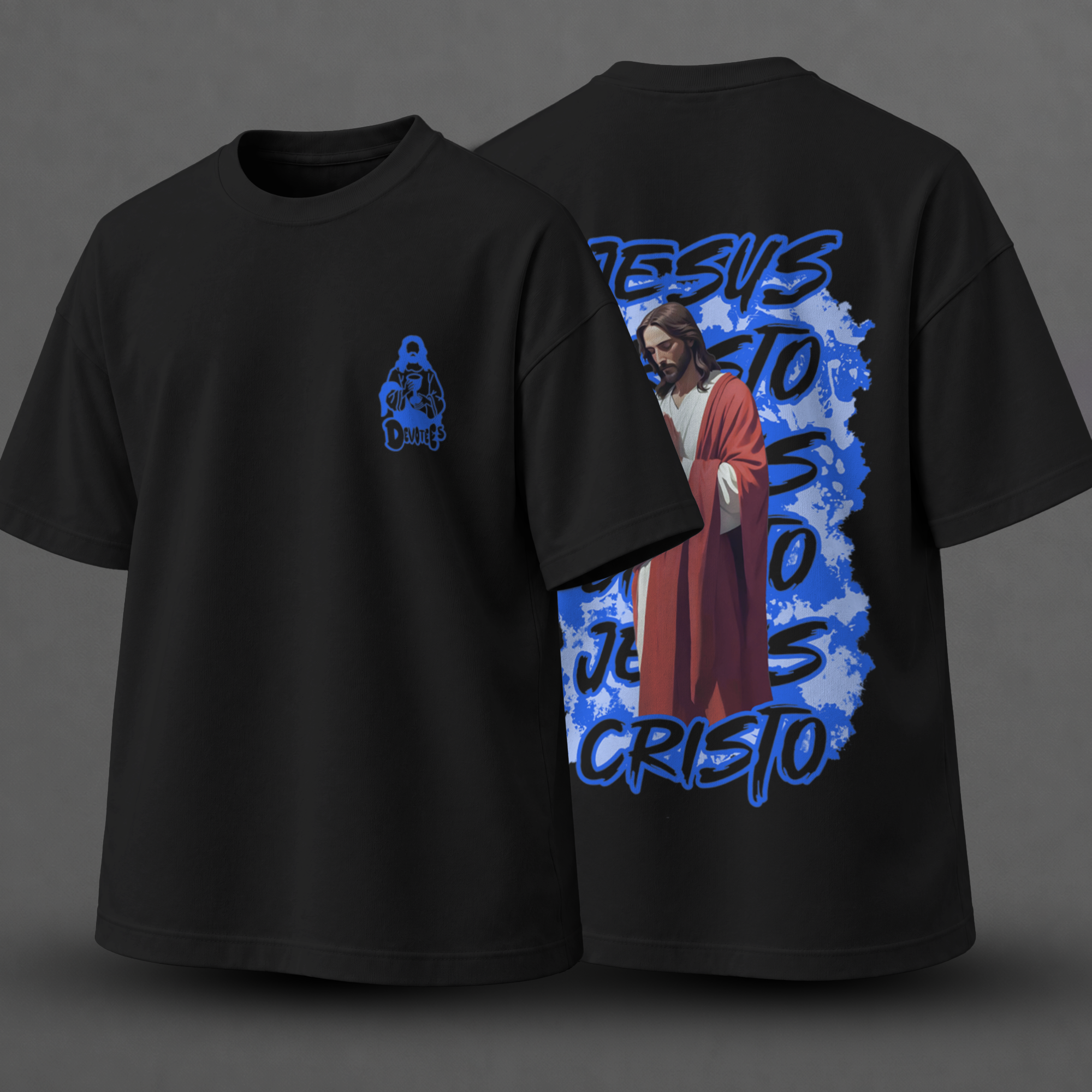 Oversized Jesus | Urbano Sagrado (Azul)