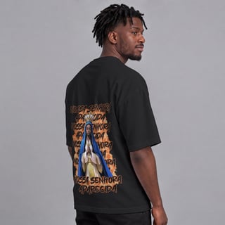 Nome do produto Oversized Nossa Senhora | Urbano Sagrado (Laranja)