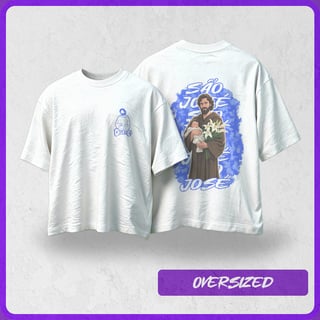 Nome do produto Oversized São José | Urbano Sagrado - Azul