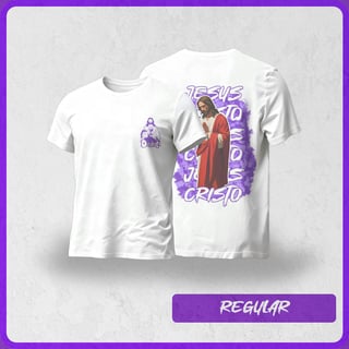 Nome do produto Jesus | Urbano Sagrado - Roxo