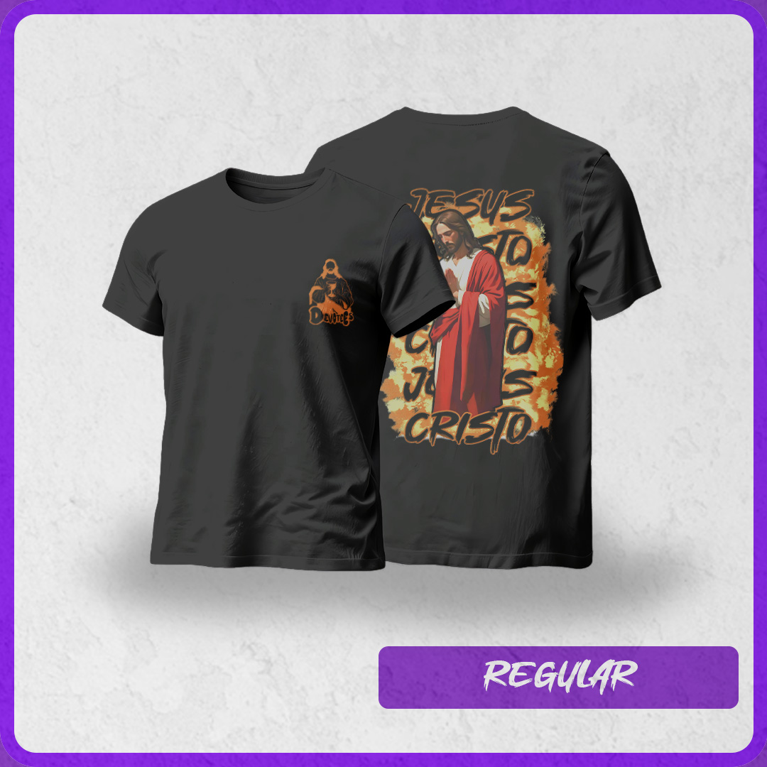 Nome do produto: Jesus | Urbano Sagrado - Laranja