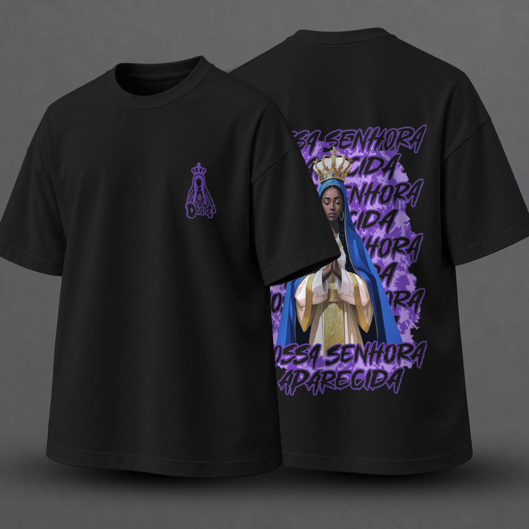 Oversized Nossa Senhora | Urbano Sagrado (Roxo)
