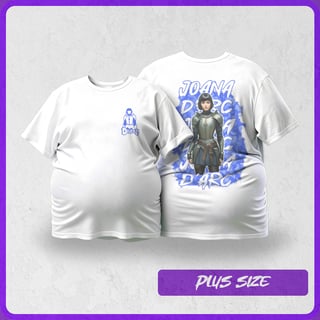 Nome do produto Plus Size Joana D'arc | Urbano Sagrado - Azul