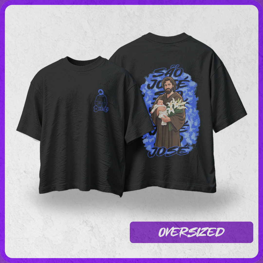 Nome do produto: Oversized São José | Urbano Sagrado - Azul