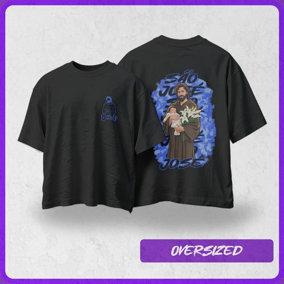 Oversized São José | Urbano Sagrado - Azul