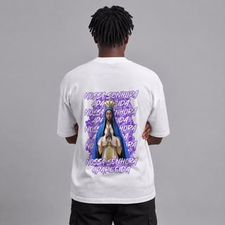 Nome do produto Oversized Nossa Senhora | Urbano Sagrado (Roxo)