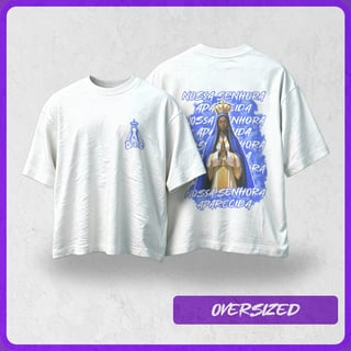 Nome do produto Oversized Aparecida | Urbano Sagrado - Azul