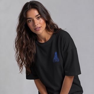 Nome do produto Oversized Nossa Senhora | Urbano Sagrado (Azul)
