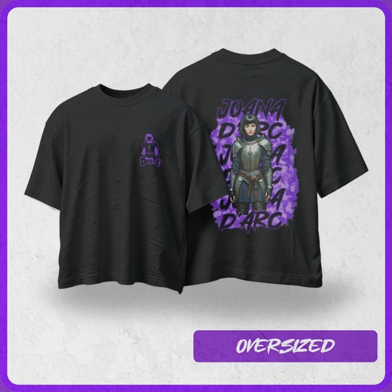 Oversized Joana D'arc | Urbano Sagrado - Roxo