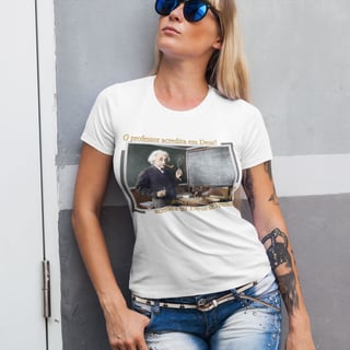 Nome do produto Einstein e o Deus de Spinoza (Pima Unissex)