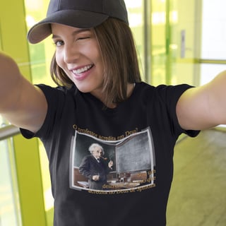 Nome do produto Einstein e o Deus de Spinoza (Pima Unissex)