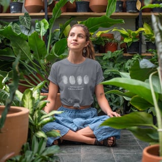 Nome do produto Seja relevante (Baby look - Algodão peruano)