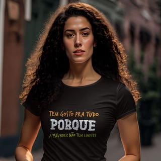 Nome do produto Tem gosto pra tudo (Baby look)