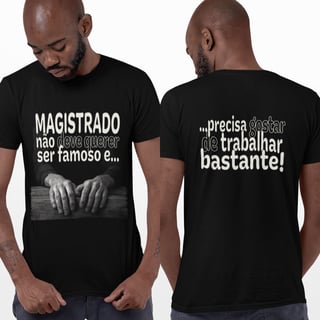 Nome do produto Discrição e dedicação (Unissex)